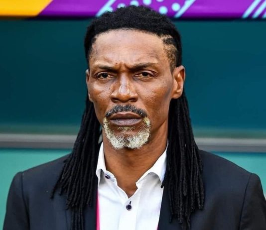 Rigobert Song prolongé à la tête de la sélection camerounaise de football jusqu’en 2026