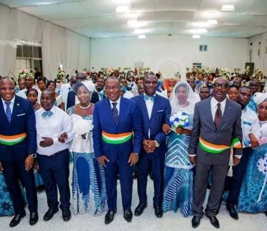 IVOSEP : 61 Agents célèbrent leur Mariage Collectif à Abidjan