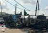 Grave accident à Abobo-Dokui : Un camion-citerne fait une sortie de route