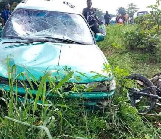 Accident à Larabia : Un motocycliste blessé après une collision entre un taxi et une moto
